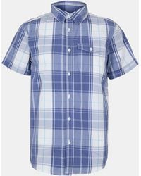 Bench - Short-Sleeve Patterned Shirt - Lyst