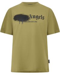 Palm Angels - Spray T-Shirt - Lyst
