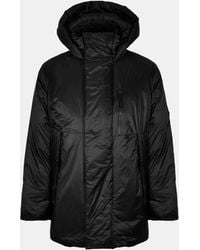 Rains - Torna Long Waterproof Windproof Hooded Medium Puffer Jacket - Lyst