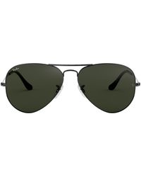 Ray-Ban - Large Aviator Sunglasses - Lyst