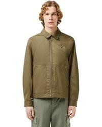 Lacoste - Shorts Bomber Jacket - Lyst