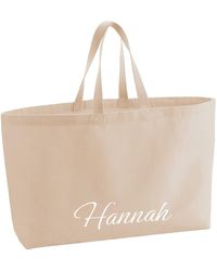 Westford Mill - Extra Large Cotton Canvas Tote Bag - Lyst