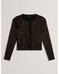 Ted Baker - Ted Sequin Cardigan Ld64 - Lyst