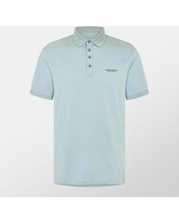 ARMANI EXCHANGE - Jersey Cotton Polo Shirt - Lyst
