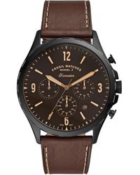Fossil - Chrono Stainless Steel Fashion Analogue Watch - Lyst