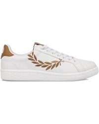 Fred Perry - B721 Leather Trainers - Lyst