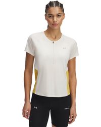Under Armour - Trail Run Zip Ss - Lyst