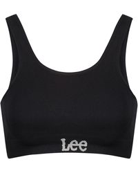 Lee Jeans - Katie Cropped Jersey Bralette - Lyst