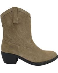 Jack Wills - Jw Dalida Suede Calf Chunky Heel Hiker Boots - Lyst