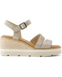 TOMS - Darya Wedge Sandal - Lyst