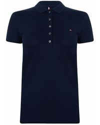 Tommy Hilfiger - Heritage Short Sleeve Slim Fit Polo Shirt Ladies - Lyst