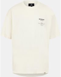 Represent - Revere Manor Cotton Hemp Short Sleeve Oversized T-Shirt - Lyst
