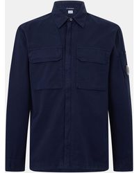 C.P. Company - Gabard Overshirt - Lyst