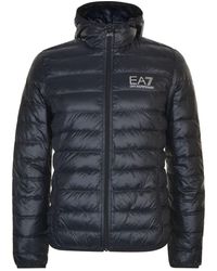 ea7 padded bubble jacket