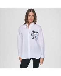 DKNY - Pockt Print Ld64 - Lyst