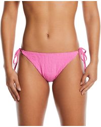 Nike - Retro Flow Tie String Bikini Bottom - Lyst