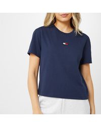 Tommy Hilfiger - Centre Badge T Shirt - Lyst