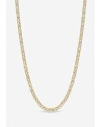 Jon Richard - Jon Ricahrd Plated Luxe Tennis Necklace - Lyst