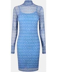 HUGO - Mini Noella Dress - Lyst