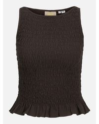 JJXX - Smock Peplum Top - Lyst
