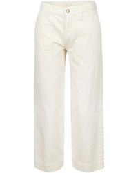 Barbour - Southport Cropped Jeans - Lyst