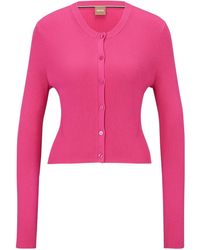 BOSS - Fahara Cardigan - Lyst