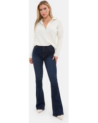 I Saw It First - Zip Neck Jumper - Lyst