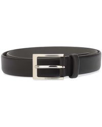 BOSS - Brondon Leather Belt - Lyst