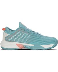 K-swiss - Hypercourt Supreme Clay Court Lace Up Tennis Shoes - Lyst