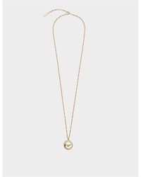 Olivia Burton - Plated Lucky Bee Pendant Necklace - Lyst