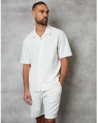 Threadbare - Embley Short-Sleeve Patterned Shirt - Lyst