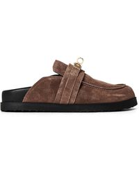 Nokwol - Tammy Suede Flat Mule - Lyst