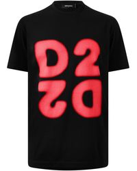 DSquared² - Dsq D2 Logo Tee Sn64 - Lyst