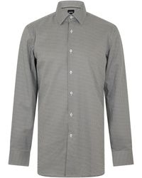 BOSS - Hank Kent Oxford Shirt, Comfortable Regular-Fit - Lyst