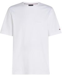 Tommy Hilfiger - Interlock Cotton T-Shirt - Lyst