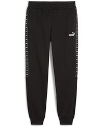 PUMA - Tape Closed Hem Fleece Joggers - Lyst