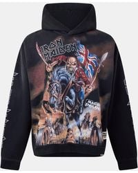 Represent - X Iron Maiden Steed Cotton Long Sleeve Graphic Hoodie - Lyst