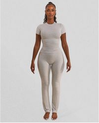 Mars the Label - Sculpt Short Sleeve Top - Lyst