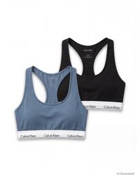 Calvin Klein - Non Wired Triangle Bralette - Lyst