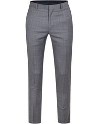 Ted Baker - Indus Check Slim Fit Suit Trousers - Lyst