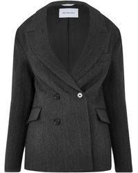 Balenciaga - Stola Wool Tailored-Fit Jacket - Lyst