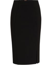 BOSS - Vukeva Jersey Skirt - Lyst