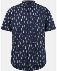 Peter Werth - Plain Short Sleeve Shirt - Lyst