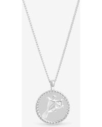 Simply Silver - Sterling 925 Zodiac Pendant - Lyst