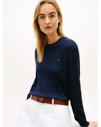 Tommy Hilfiger - Cable Knit Jumper - Lyst