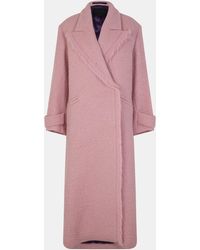 BOSS - Captina Tailored Overcoat - Lyst