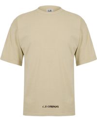 C.P. Company - Cp Back Logo Ts Sn61 - Lyst