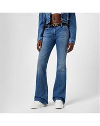 Off-White c/o Virgil Abloh - Slim Fit Flared Jeans - Lyst