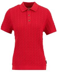Barbour - Hartland Short Sleeve Polo Neck Jumper - Lyst