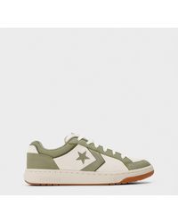 Converse - Basket Canvas Low-Top Trainers - Lyst